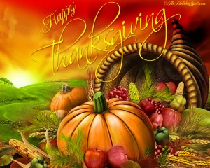 thanksgiving-cornucopia Happy Thanksgiving from the Doorknob Society and MJ Fletcher